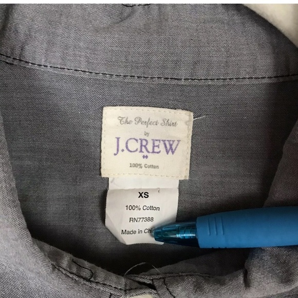 J. Crew Women's The Perfect Shirt Size XS - Picture 7 of 7